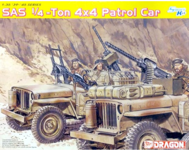 SAS 1/4 - TON 4x4 PATROL CAR