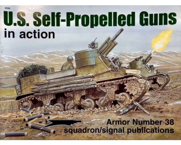 U.S.SELF-PROPELLED GUNS IN ACTION