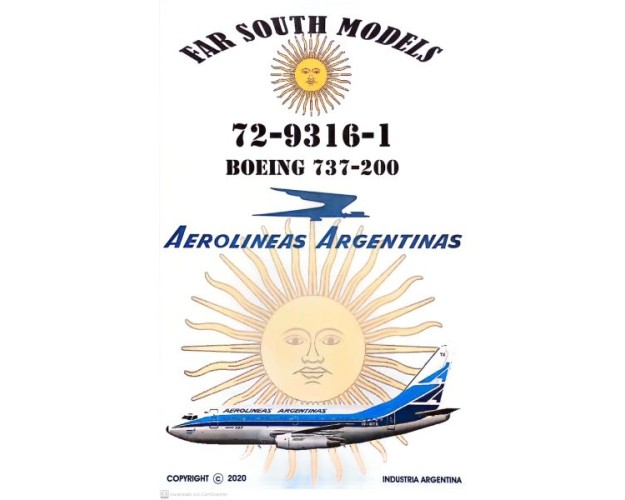 BOEING 737-200 AEROLÍNEAS ARGENTINAS