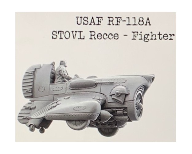 USAF RF-118A STOVL RECCE FIGHTER