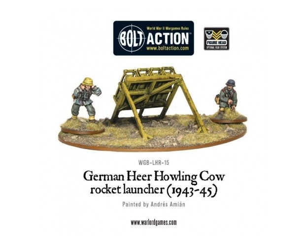 GERMAN HEER HOWLING COW ROCKET LAUNCHER (1943-45)