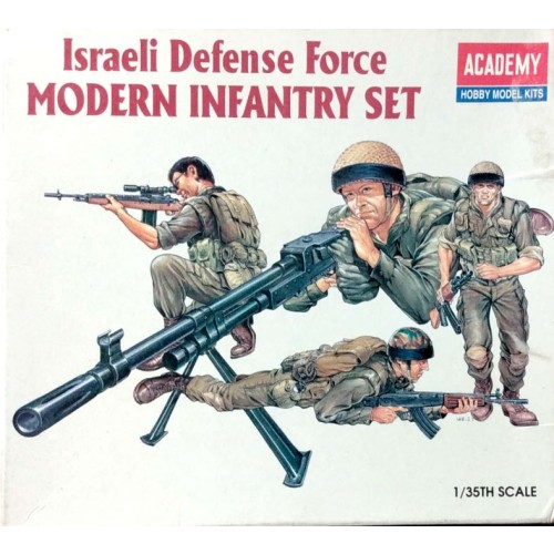 ISRAELI DEFENSE FORCE - MODERN INFANTRY SET - sin caja