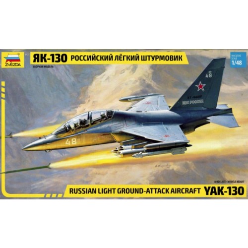 RUSSIAN LIGHT GROUND-ATTACK AIRCRAFT YAK-130