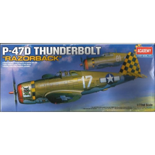 P-47D THUNDERBOLT "RAZORBACK" + FOTOGRABADOS
