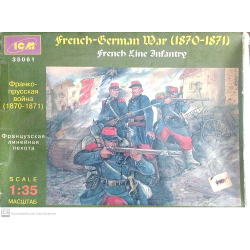 FRENCH-GERMAN WAR (1870-1871) - FRENCH LINE INFANTRY