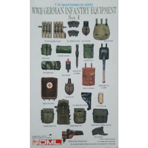 WWII German Infantry Equipment (Set 1)