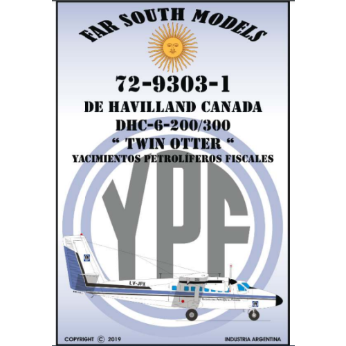 DE HAVILLAND CANADA DHC-6-200/300 "TWIN OTTER" - YPF