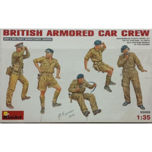 BRITISH ARMORED CAR CREW - ARMADAS