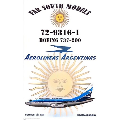 BOEING 737-200 AEROLÍNEAS ARGENTINAS
