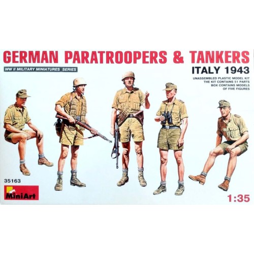 GERMAN PARATROOPERS & TANKERS