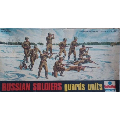 Russian soldiers guards units