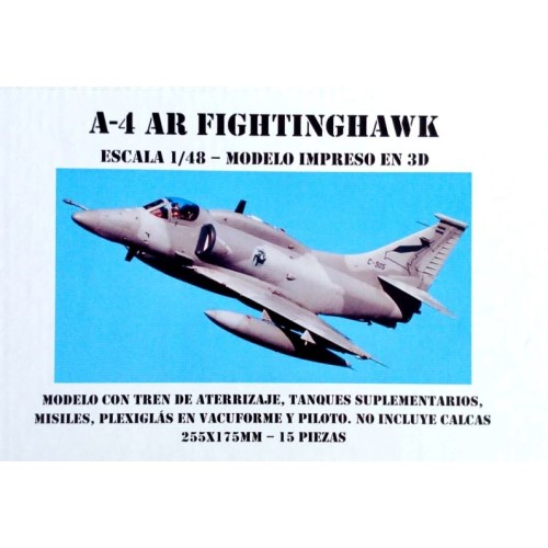 A-4 AR FIGHTINGHAWK 1/48 IMPRESO 3D