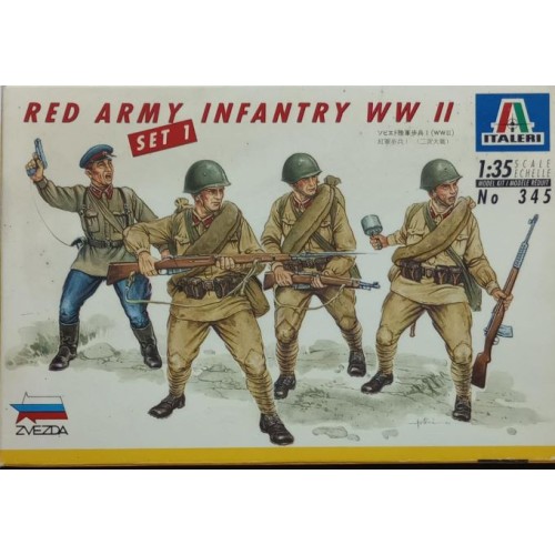 RED ARMY INFANTRY WW II - SET 1