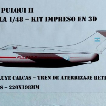 IA-33 PULQUI 2 - 1/48 -3D