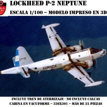 LOCKHEED P-2 NEPTUNE 1/100 3D