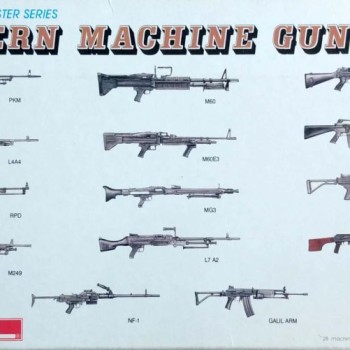 MODERN MACHINE GUN SET