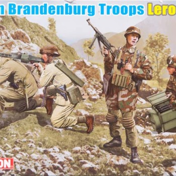 GERMAN BRANDENBURG TROOPS - LEROS 1943
