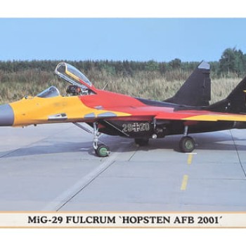 MIG-29 FULCRUM "HOPSTEN AFB 2001"