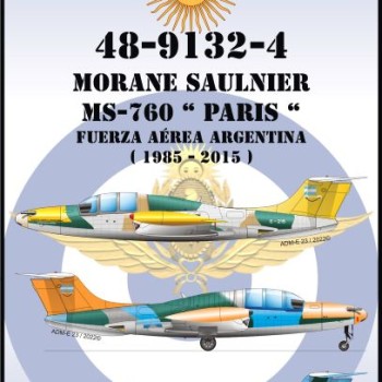 MORANE SAULNIER MS-760 "PARÍS" - FUERZA AÉREA ARGENTINA 1985-2015 - 1/48