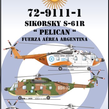SIKORSKY S-61R "PELICAN" - FUERZA AÉREA ARGENTINA