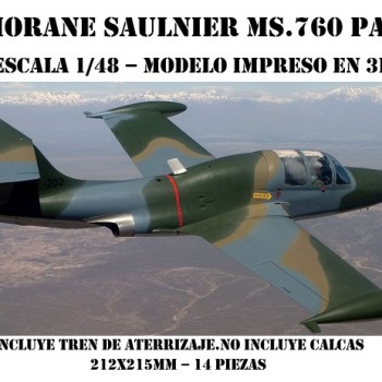 MORANE SAULNIER MS.760 PARIS 1/48
