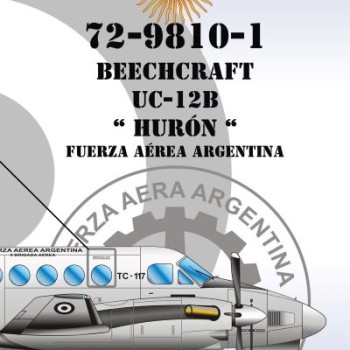 BEECHCRAFT UC-12B "HURÓN" - FUERZA AÉREA ARGENTINA