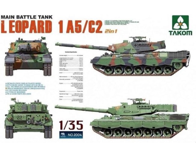 LEOPARD 1 A5 / C2 - 2 IN 1