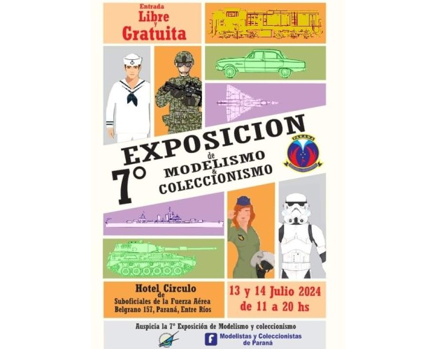 7º EXPOSICIÓN DE MODELISMO Y COLECCIONISMO EN PARANÁ