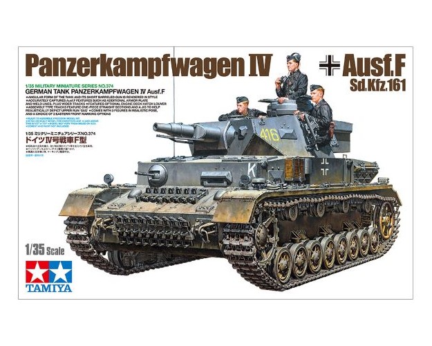 1/35 Panzerkampfwagen IV Ausf.F  Sd.Kfz.161 - OFERTA