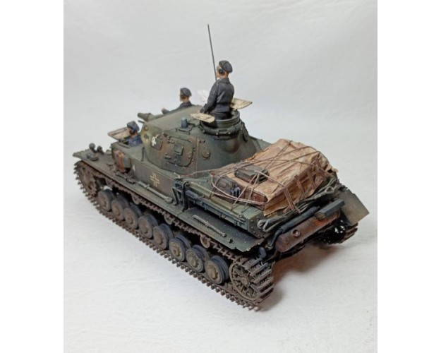 PANZER IV - Con tripulación y pertrechos