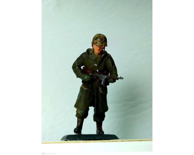 Soldado amricano en Bastogne 1944