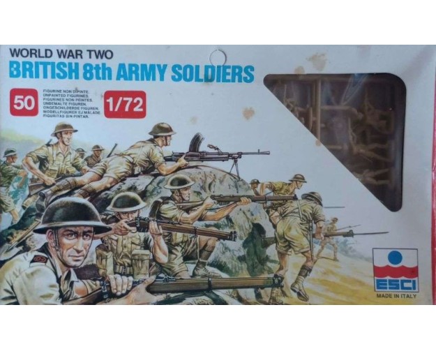 BRITISH 8TH ARMY SOLDIERS WWII