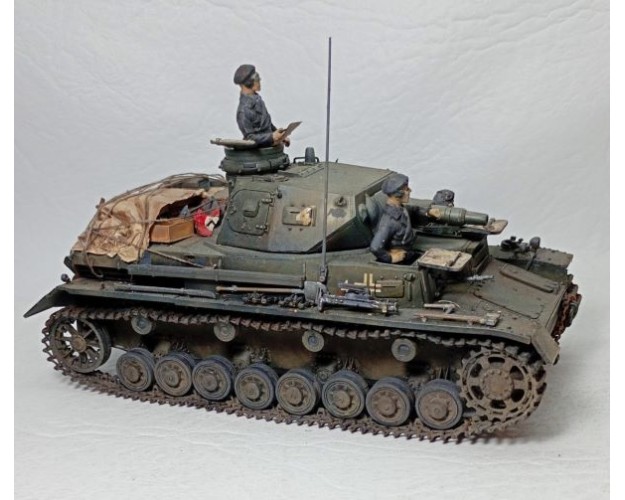 PANZER IV - Con tripulación y pertrechos