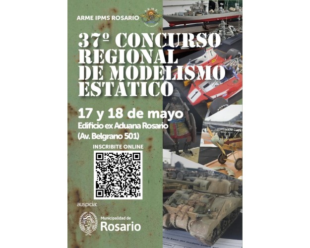 CONCURSO Y EXPOSICIÓN DE MODELISMO EN ROSARIO - 17 Y 18 DE MAYO 2025