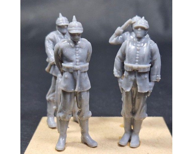 WWI Oficiales alemanes (4 figuras)