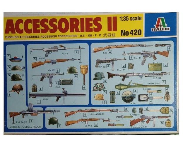 ACCESORIES II (Armas y accesorios IIGM)