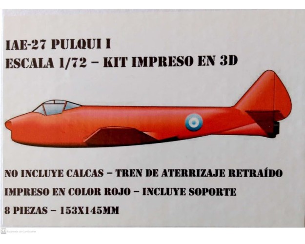 IAe-27 PULQUI 1 - 3D