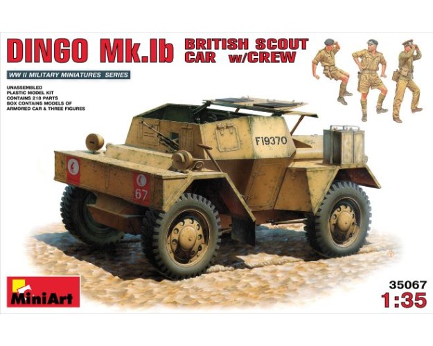 DINGO Mk.IIb BRITISH SCOUT CAR w/CREW