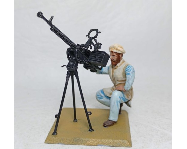 Combatiente Afgando con DHSK