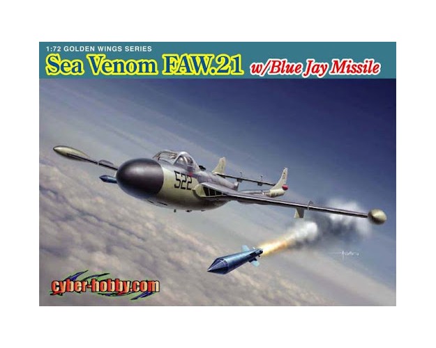 SEA VENOM FAW.21 w/BLUE JAY MISSILE