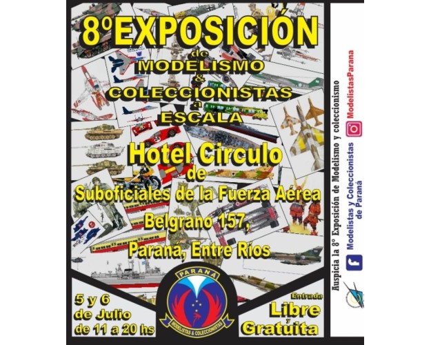 8º EXPOSICIÓN DE MODELISMO Y COLECCIONISMO EN PARANÁ