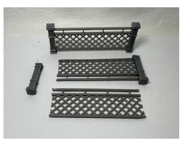 Reja de plaza (3 tramos)