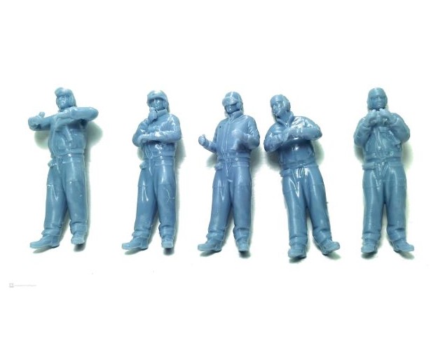 WWII U.S.Army - tanquistas x 5