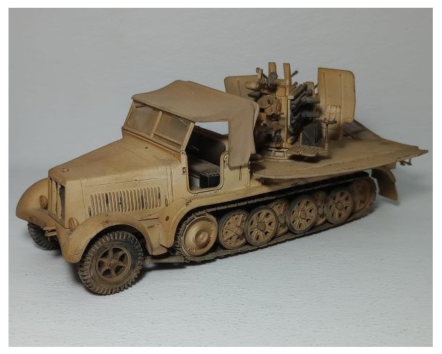 Sd.Kfz.7 + Flakvierling 38