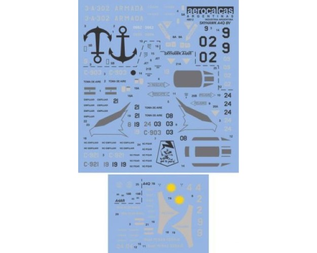 Skyhawk A4Q Baja Visibilidad Naval *** Fightinghawk A4AR FAA (48012)
