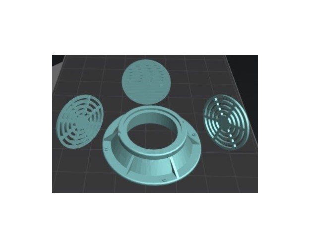 Boca y tapas de alcantarilla (x4) op 2