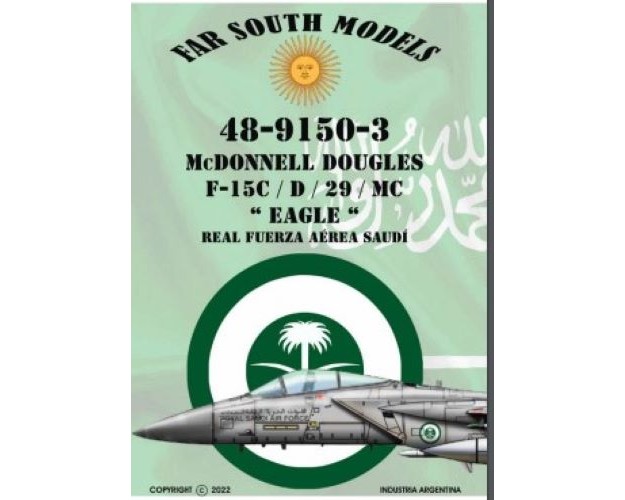 MC DONNELL DOUGLAS F-15C / D / MC "EAGLE" - REAL FUERZA AÉREA SAUDÍ