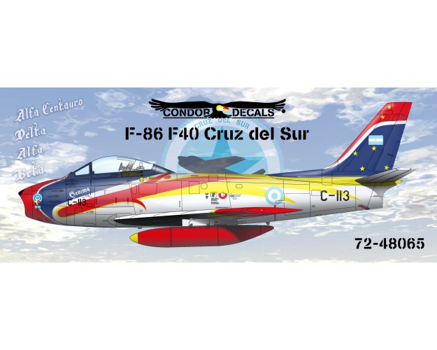 F-86 F40 Escuadrilla Cruz del Sur