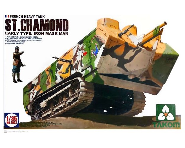 FRENCH HEAVY TANK ST.CHAMOND