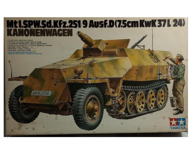 Mtl.SPW.Sd.Kfz.251/9 Ausf.D (7.5cm KwK 37 L/24) Kanonenwagen